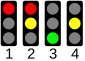 4-state traffic lights