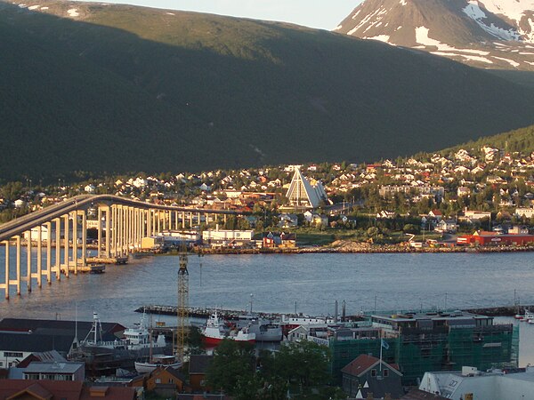 Image: Tromsø in midnightsun