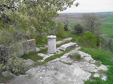 Troya VIII Templo de Atenea, construido sobre las ruinas del complejo palaciego de la Edad del Bronce