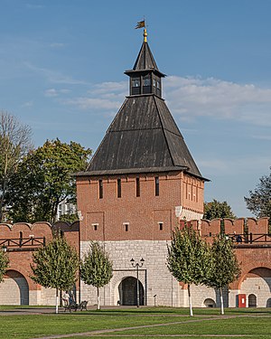 Portão Ivanovo do Kremlin de Tula
