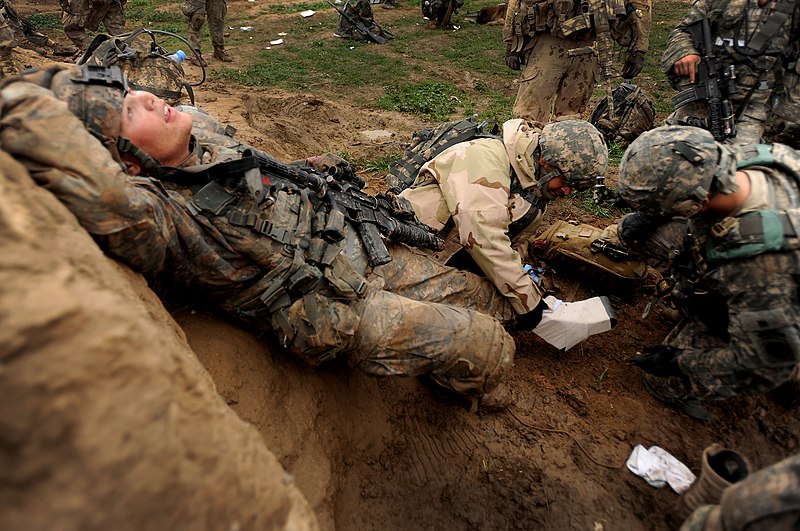 File:U.S. and Coalition Forces Mentor Afghan National Army in Dismount Patrol DVIDS251806.jpg