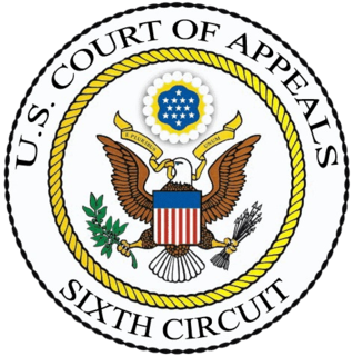 United States Court of Appeals for the Sixth Circuit Current United States federal appellate court