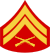 Two chevrons with crossed rifles