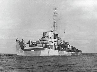 USS <i>Walter S. Brown</i> Evarts-class destroyer escort of the United States Navy