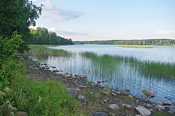 Vållern och norra delen av Årås naturreservat 2018.