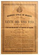 Beaune borok eladása 1907.JPG