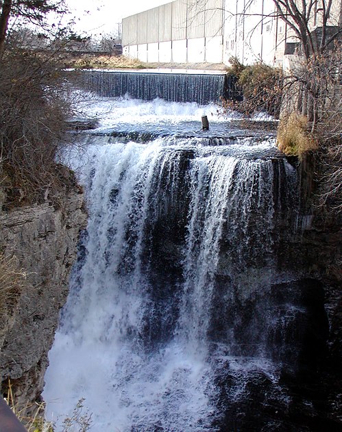The falls of the Vermillion River