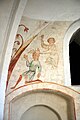 English: Kain and Abel. Fresco in Vester Broby kirke - a village church south of Sorø in Denmark.