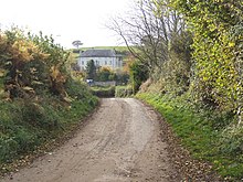 View down the lane - geograph.org.uk - 639470.jpg