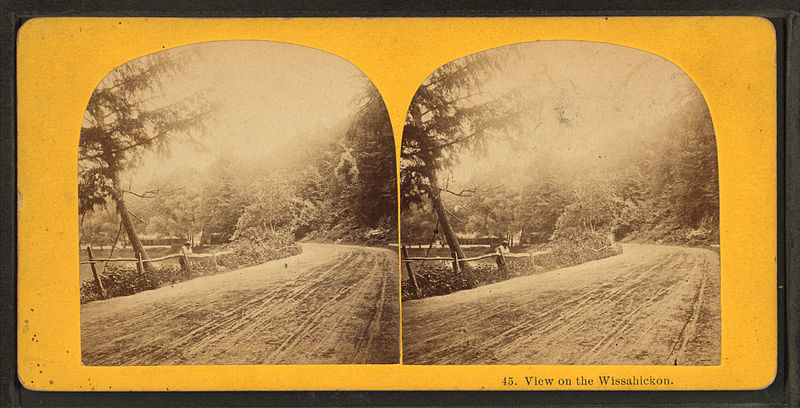 File:View on the Wissahickon, from Robert N. Dennis collection of stereoscopic views 2.jpg