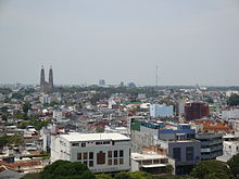 Panorámica de la ciudad de Villahermosa, capital del estado.