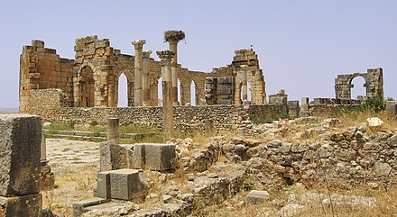Roman Ruins in Volubilis, Morocco