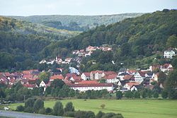 Skyline of Unterbreizbach