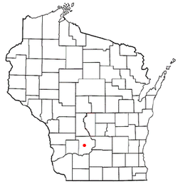 Location of Westfield, Sauk County, Wisconsin