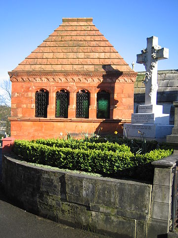 Ceramic mausoleum of Sir Henry Tate, grade II*