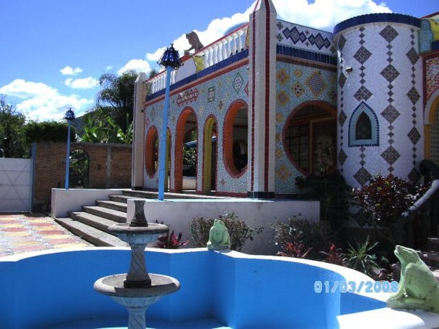 House built and lived in by Walter Clarence Thornton in Ajijic, Mexico