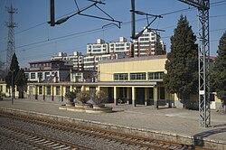京滬鐵路萬莊站