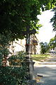 Čeština: Kříž na Litoltově ul. v Třebíči, okr. Třebíč. English: Wayside cross at Litoltova, Třebíč, Třebíč District.