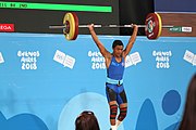 Deutsch: Gewichtheben bei den Olympischen Jugendspielen 2018; Tag 2, 10. Oktober 2018; Jungen 62 kg English: Weightlifting at the 2018 Summer Youth Olympics at 8 October 2018 – Boys' 62 kg