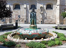 Moses-Brunnen in Wiener Neustadt, 1997