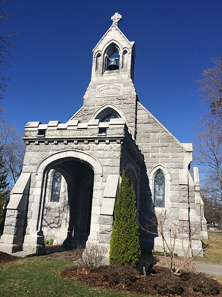 The Wilde Memorial Chapel at Evergreen Cemetery