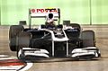 Maldonado at the Singapore GP