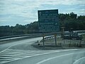 Sign at Willow Grove ramp split to PA TPK. Note PA 9 shield under I-476 shield.