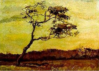 <i>A Wind-Beaten Tree</i> Painting by Vincent van Gogh