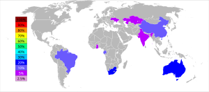 World Manganese Production 2006.svg