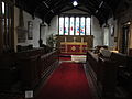 The interior of St James Church, Yarmouth, Isle of Wight.