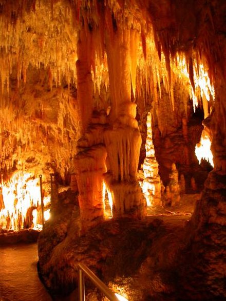 One of the caves in Yarrangobilly