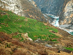 Zaštićena područja tri paralelne rijeke Yunnana