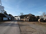 Čeština: Balíky v Záluží. Okres Strakonice, Česká republika.