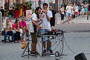 Proyecto LupA podczas Busker Tour w Zielonej Górze