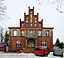 Luckenwalde in Brandenburg: Das Pfarrhaus der Jakobikirche. Das Gebäude ist ein eingetragenes Baudenkmal.