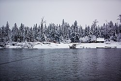 Паромды Селемджинск өткелі