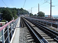 Ponte ferroviária sobre o rio Shepsi