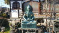พระพุทธรูปปางบำเพ็ญทุกรกิริยา วัดแห่งหนึ่งในนครคาวาโงเอะ ประเทศญี่ปุ่น