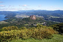 Viewed from Mount Usu