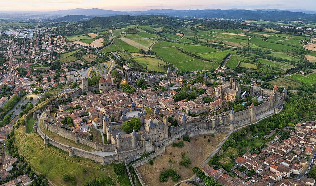 Panorama de la CitÃ© de Carcassonne