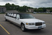 1995-1997 stretch limousine (non-standard; beyond 120 inches)