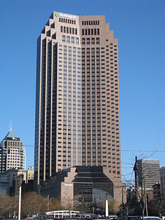 200 Public Square Skyscraper in downtown Cleveland, Ohio, USA