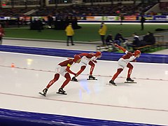 Dunia 2015 Single Jarak Kecepatan Skating Championships, mens tim pursuit (4b).JPG