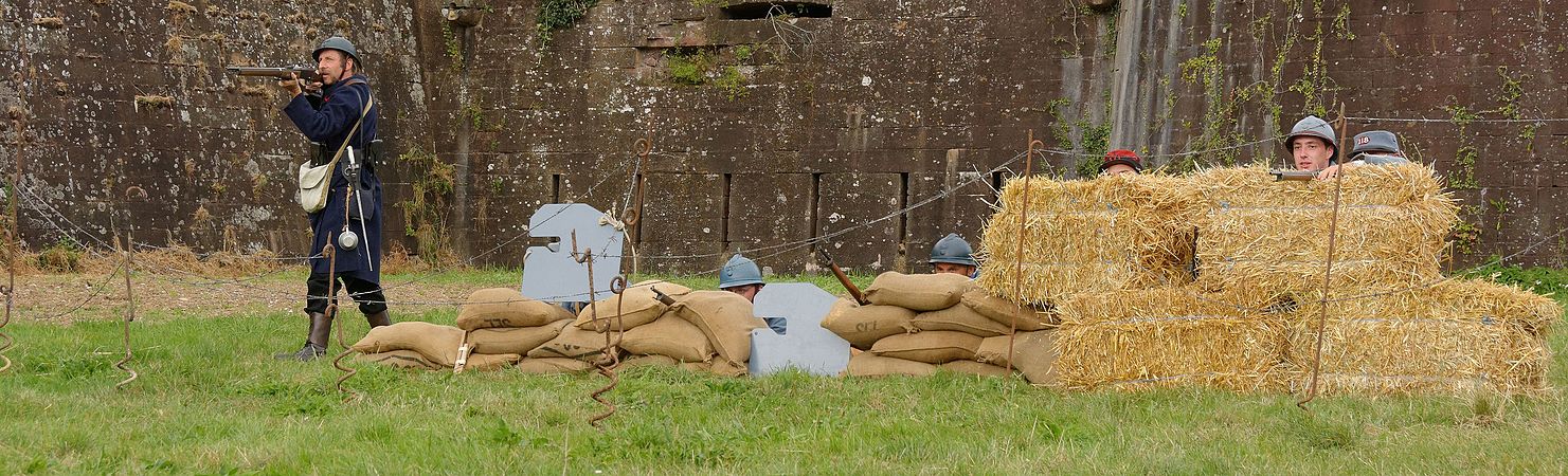 Combat franco-allemand.