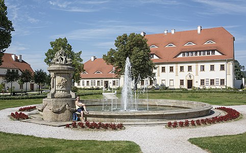 Fountain in Wojanów