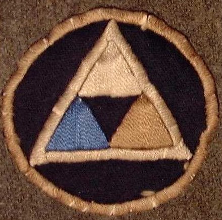 Unauthorized World War 1 39th "Delta" Division shoulder sleeve insignia