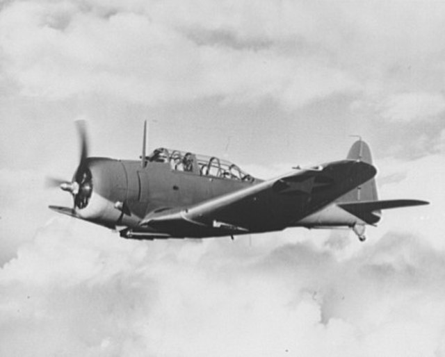 A-24 Banshee, used in training dive bomber units