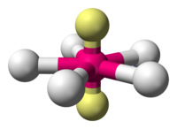 Ilustrační obrázek článku Pětiúhelníková rovina molekulární geometrie
