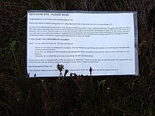 A message from under the stone on the Cauld Hill O' Fare A message from under the stone on the Hill of Fare - geograph.org.uk - 413840.jpg