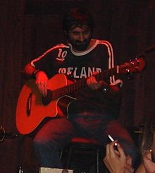 Abel playing with Gandhi in Jazz Café, Costa Rica.